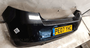 Zderzak tył tylny toyota yaris 2 ii 209 czarny 4