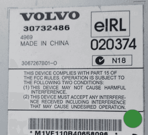 Volvo V50 S40 C30 wzmacniacz tuner 30732486 307732824 31210110 30732824 3