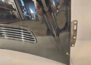 Mercedes w203 c klasa 00-07 MASKA POKRYWA SILNIKA GRILL ZAWIAS KOD LAK:c768 4