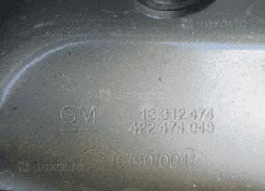Pas górny chłodnica wody klimatyzacji wentylator  opel astra iv 4 j 1.7 cdti 2009-2015 23