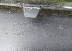 Zderzak przód przedni audi A3 s-line lift sedan 8V5 2016-2020 rok 18