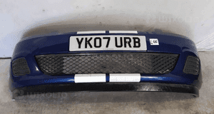 Zderzak przód przedni ford fiesta MK.6 6 vi lift fl C6 niebieski 1