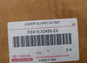 Toyota rav 4 lift 2010 dokładka zderzaka przedniego nowy oryginał PZ415-X0495-ZA 4