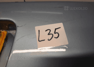 Zderzak tył tylny fiat grande punto 457/B błękitny 2