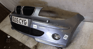 Zderzak przód przedni do bmw E87 1 spryski xenon halogeny quarzblau szary błękitny 3