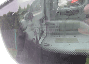 Szyba karoseryjna tył tylna lewa prawa vw caddy 3 iii lift krótka 2010-2015 rok 3