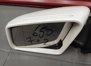 Mercedes c-klasa W204 lift lusterko prawe 11 pin 9+2 kolor 650 oryginał 12