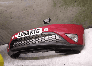 Zderzak przód przedni do honda civic ufo viii 8 R81 czerwony halogeny 3