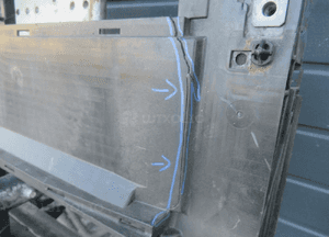 Pas wzmocnienie czołowe przednie przód ford ecosport ii MK2 lift GN15-8B041-V GN15-8B041-X 2017-2022 10