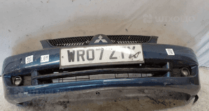 Zderzak przód przedni mitsubishi lancer 7 vii zielony halogeny 1