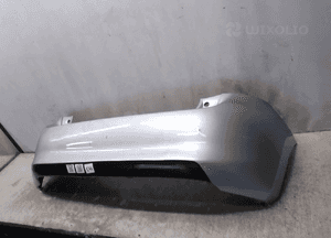 ^ ZDERZAK TYŁ TYLNY TOYOTA AURIS 1 I LIFT FL 199 SREBRNY 3