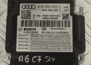 MODUŁ SENSOR AIRBAG AUDI A6 C7 4H0959655C 4