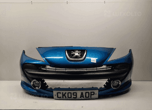 Zderzak przód przedni peugeot 207 urban move kmu niebieski błękitny halgoeny 1