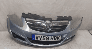 Zderzak przód przedni opel corsa d Z21C błękitny 5