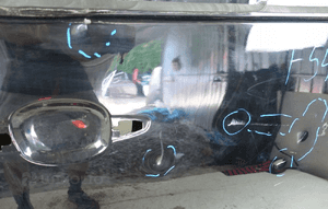 Opel vivaro c 2019- drzwi przesuwne lewe 41141380R0 9