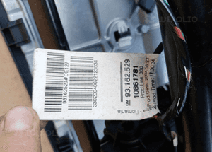 Roleta bagażnika dachu mechanizm Opel Tigra B II 93162529 5
