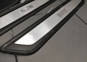 Bmw 7 F01 F02 listwy progowe podświetlane nakładki drzwi oryginał bmw 2