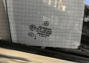mercedes cl 216 drzwi prawe lewa szyba zamek lusterko 20 pin czarne c197 15