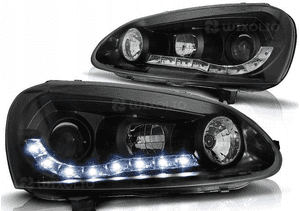Lampy reflektory vw golf v 5 03-08 daylight