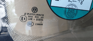 Szyba czołowa przód przednia pod sensor VW Passat B6 AS1 4