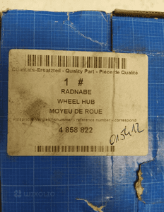 FORD MONDEO III JAGUAR X-TYPE I X400 1.8-3.0 ZESTAW ŁOŻYSK KOŁA TYŁ TYLNY Z PIASTĄ NOWY 12