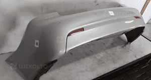 Zderzak tył tylny do saab 9-3 lift fl sedan pdc srebrny 3