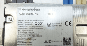 MODUŁ STEROWNIK RAMSES MERCEDES C W206 2021- A2069009019 6