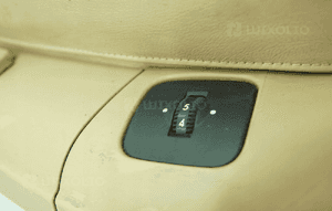Fotel kierowcy skora wentylowane kolor 264A brown mercedes cl W215 15