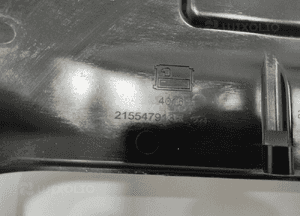 WLOT KIEROWNICA POWIETRZA OSŁONA PASA RENAULT ZOE II 215541324R 215547913R 5
