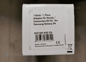 Adapter do Samsung Galaxy S4 VW 3C0051435CN 4
