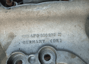 Audi A6 C6 A4 B7 3.2 FSI poduszka łapa skrzyni biegów 4F0399263M 2