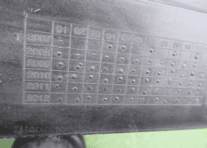 Pas przedni przód wzmocnienie czołowe belka zderzaka ford fiesta MK7 lift 2012-2017 rok 8