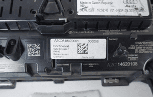 Licznik virtual zegary lcd audi A1 82A 82A920700D 7