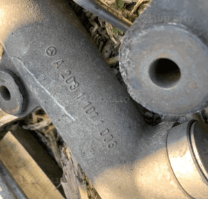 MERCEDES C 203 maglownica anglik angielska przekładnia listwa 3