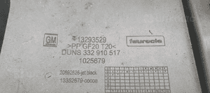 Osłona obudowa kolumny kierowniczej Opel Zafira C 13293528 13293529 6