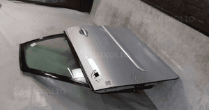Drzwi przód przednie lewe citroen C4 grand picasso ezrc srebrne 3