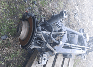 MERCEDES E-KLASA W212 KOMBI ZAWIESZENIE KOMPLETNE SANKI TYŁ MIECHY DYFER 4