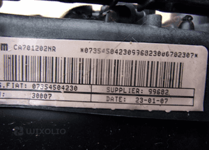 Fiat bravo ii poduszka powietrzna kierowcy 07354504230 3