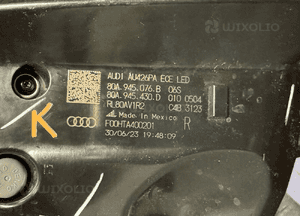 Audi Q5 80A lift lampa tylna prawa matrix 20- 5
