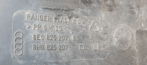 Osłona płyta podwozia lewa Audi A4 B6 8E0825207B 6