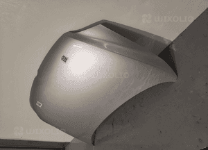 Maska pokrywa silnika do volkswagen vw fox LA7W srebrny 2