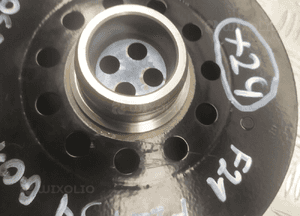 Bmw F30 F34 F36 F20 G01 G11 G30 koło pasowe na wał 8638534 8