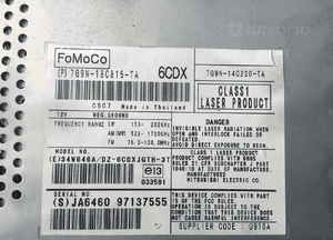 Radio Nawigacja CD 7G9N-18C815 Jaguar XF X250 2