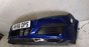 Zderzak przód przedni do opel astra h 3 iii Z21B granatowy spryskiwacze xenon 3
