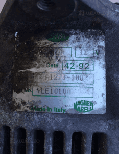 Alternator Magneti Marelli YLE10100 Range Rover 1 I Classic 3.9 V8 2