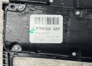 Panel przełącznik sterowania nawiewu klimatyzacji bmw X5 E70 9234335 8