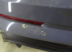 Ford focus MK3 lift rs 15- zderzak tył tylni G1EY-17906-A llu 8