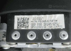 Konsola deska poduszki air bag 4 ramienna pasy audi A4 B7 8E0 2004-2008 9