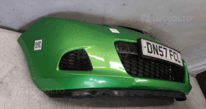 Zderzak przód przedni mazda 2 ii de 36A zielony limonka 4
