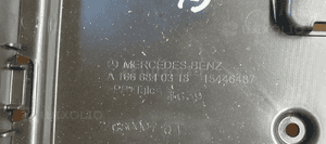 Osłona pokrywa akumulatora Mercedes GL X166 W166 A1666840318 A1666840018 6